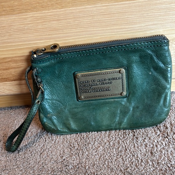 Marc By Marc Jacobs Handbags - Marc By Marc Jacobs Green Wristlet